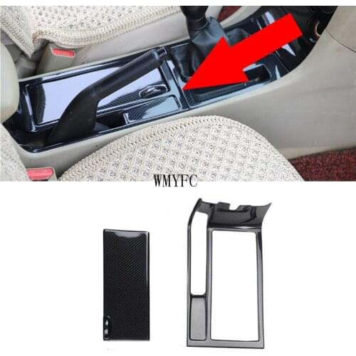 Water Cup Holder Cover Frame Panel Trim Sticker Auto Accessories For Mazda 3 Alexa BK 2003-2008