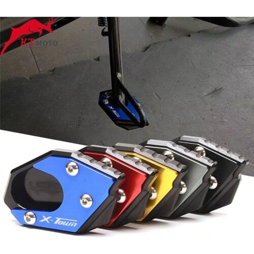 For XTOWN300i X-TOWN 125i 300i x town 125 300 Motorcycle CNC High quality Aluminum Side Stand Enlarge Extension Kickstand