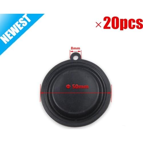 20PCS/lot Gas water heater 50MM OD water pressure diaphragm accessories water and gas linkage valve water film tympanic membrane