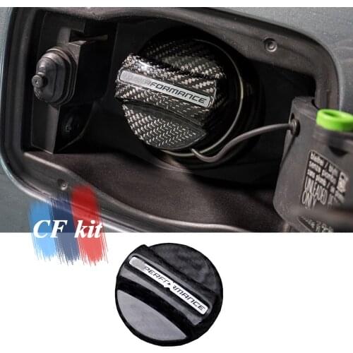 CF Kit Carbon Fiber Universal Car Fuel Tank Oil Gas Cap Cover For BMW F30 F80 F82 M2 M4 M5