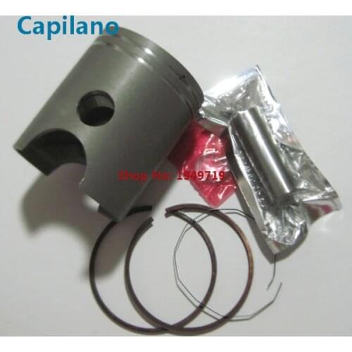 Motorcycle YB100 piston kit with piston ring piston pin and piston pin lock for yamaha 100cc YB 100 engine bore 52mm pin 14mm