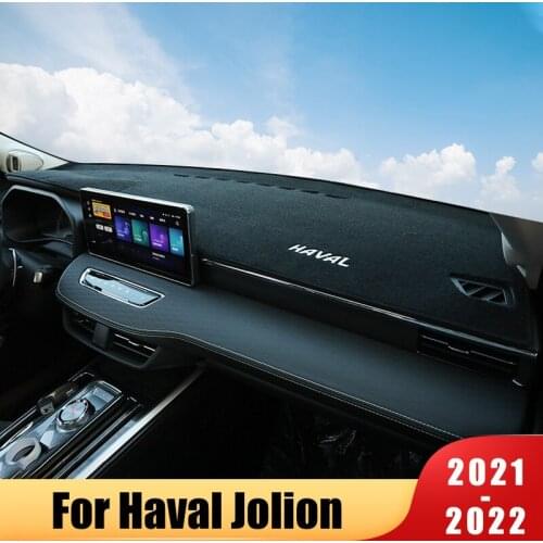 For Haval Jolion 2021 2022 Car Dashboard Cover Avoid Light Mats Sun Shade Pad Carpets Anti-UV Protector Interior Accessories