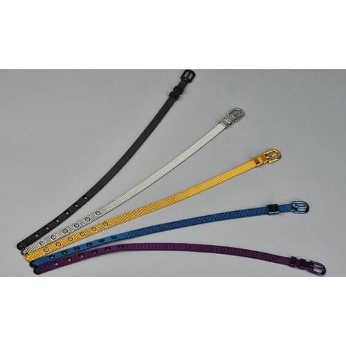 About 21cm Toy Center 1/6 Soldier Belt S01 Trendy Sexy Metal Belt Unisex 12'' Action Figure Toy Model Accessories In Stock