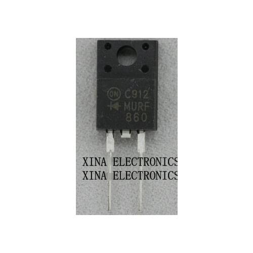 MURF860 F860 MURF860 MURF 860 8A/600V TO-220F-2 ROHS ORIGINAL 10PCS/lot Free Shipping Electronics composition kit