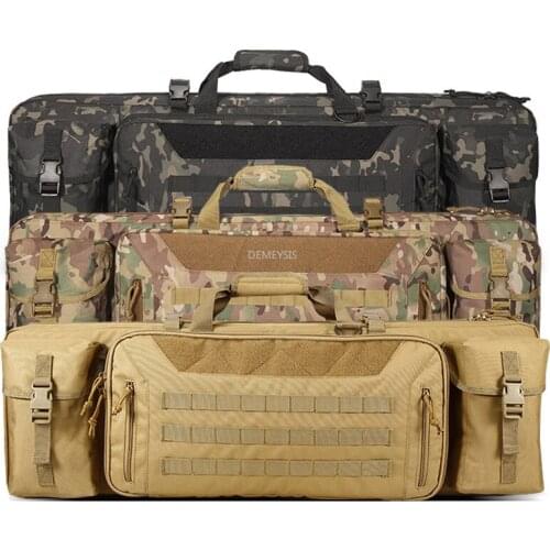 36 Inch Tactical Gun Bag Large Capacity Outdoor Shooting Hunting Gun Accessories Backpack Molle Military Rifle Hand Carry Bags
