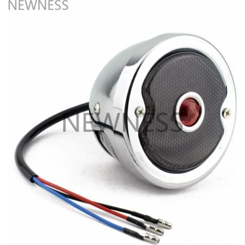 Bike Lamp Motorcycle LED Tail Light For Harley Chopper Bobber Cafe Racer Duolamp Vintage Rear Stop Lamp Brake Light