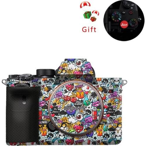 High quality camera skin Decal for 3M No Glue mark For sony A7M4 Skin A7R4 Anti-Scratch Camera Body Carbon Fiber Film
