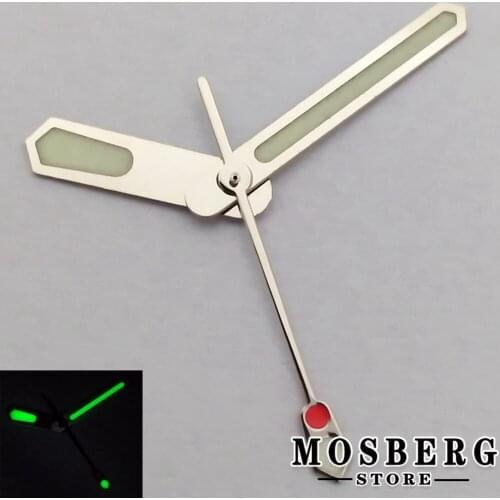 Green Luminous Texture Watches Accessories Watch Hands Fit NH35 NH36 4R35 4R36 7S26 Automatic Movement