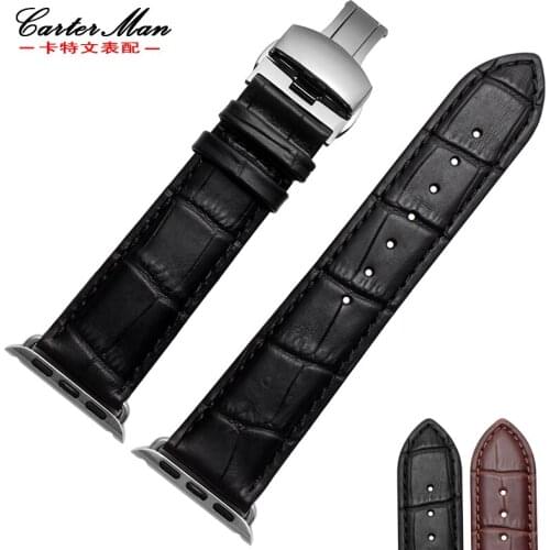 Ремешки для Аpple Watch Carter Man China At AliExpress