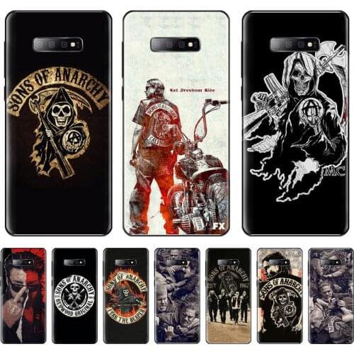 American TV Sons of Anarchy Phone Case For Samsung galaxy S 7 8 9 10 20 edge A 6 10 20 30 50 51 70 note 10 plus