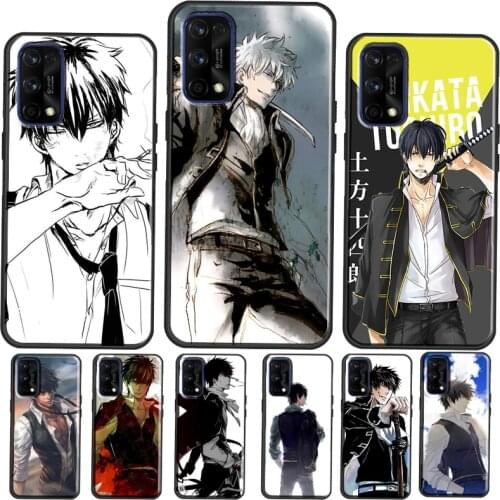 GINTAMA Hijikata Toushirou Anime Case For OnePlus 9 Pro 7 8 Nord 7T 8T 9R Cover Shell For Realme 8 Pro 6 7 Q3 Pro GT Neo C3