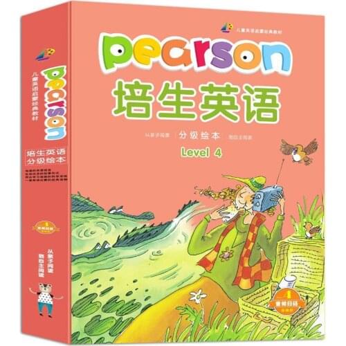 English Picture Book Pearson English Grade 1234 Preparatory Grade Childrens Ladder Enlightenment baby early education books Art