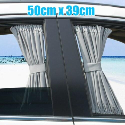 Visor Car Curtain Gray Front & Rear Replace Accessories Car Van VIP Style