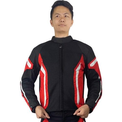 Dain Motorcycle Riding Jacket Breathable Fall Proof Motorcycle Knight Suit Mens and Womens Racing Suit