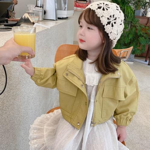 2021 New Spring Autumn/winter/summer Girls Kids Boys Leather Pu Jacket Comfortable Cute Baby Clothes Children Clothing