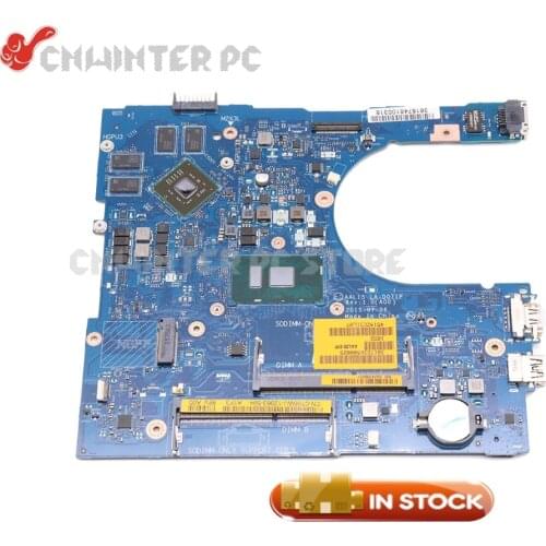 NOKOTION For Dell Inspiron 17 5459 5559 5759 Laptop Motherboard SR2EU I3-6100U CPU R5 M335 GPU CN-0677GT 0677GT AAL15 LA-D071P