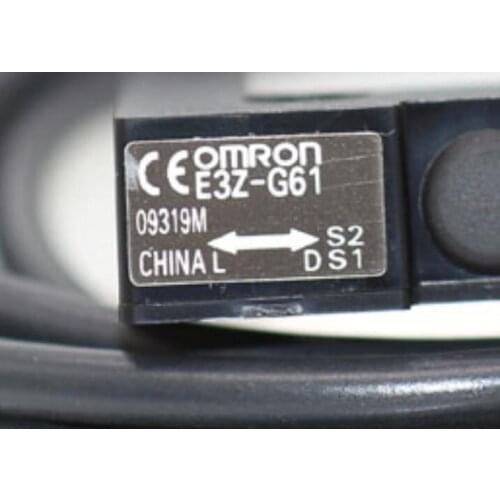 Omron new original genuine photoelectric switch sensor U groove concave E3Z-G61/E3Z-G81 2M