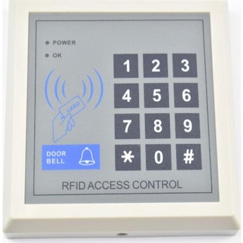 High quality Security RFID Proximity Entry Door Lock Access Control System 2000 User +10 Keys