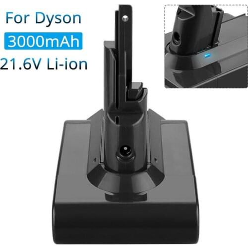 V7 Replacement Battery 21.6V 3000mAh Lithium for Dyson V7 Rechargeable Battery Vacuum Cleaner V7 fluffy V7 Animal V7 Series