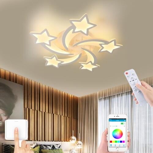 Modern LED bedroom study living room star ceiling lamp corridor balcony chandelier hotel restaurant lighting