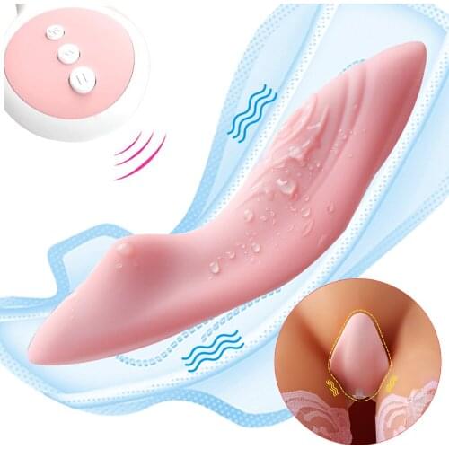 Portable Panty Vibrator Clitoral Stimulator Invisible Vibrating Egg Sex Toys for Woman Wireless Remote Control 10 Modes Sex Shop