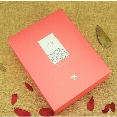 UV Resistant CMYK printing cosmetic gift box packaging,Elegant Black Custom Paper Box With Logo Printing ---DH10944