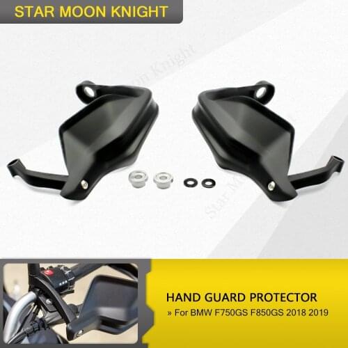Motorcycle Hand Guards Handguard Protector W/ Screw Aluminum & Plastic For BMW F750GS F850GS 2018-2019 F 850 GS F750GS