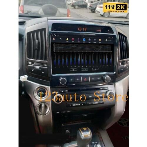 11.8 inch Android 9.0 Car DVD GPS Player navigation for TOYOTA landcruiser LC200 land cruiser 2007-2015 CARPLAY RADIO DSP