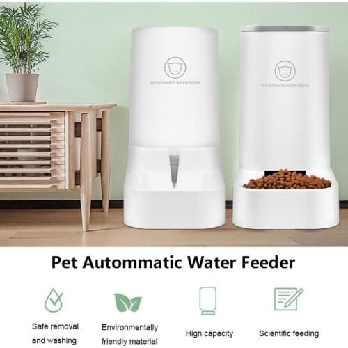 2021 new fashion dogs bowl Pet Autommatic Water Feeder/ Feeder device for small cats fmedium dogs bowl cat bowl pet bowl