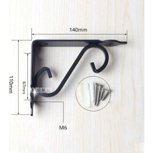 96pcs/lot New Arrival European-style Iron Triangle Bracket Wall Right Angle Bracket Wood Panel Shelves Fixed Load Bearing Frame