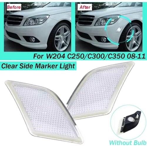 Car Side Marker Light Turn Signal Lamp for Mercedes Benz W204 C250 C300 C350 2008 2009 2010 20113 2048200221
