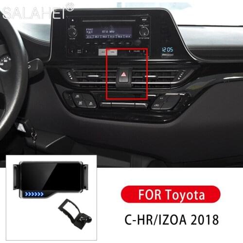 Car Phone Holder for Your Mobile Phone Holder Stand For Toyota C-HR IZOA 2018 Air Vent Mount Cell Phone Support In Car Stand