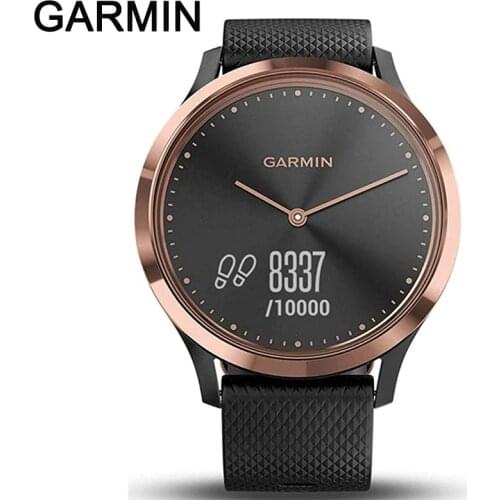 Garmin vivomove HR classic watch heart rate monitor watch fitness waterproof swimming sports watches dz09 gold