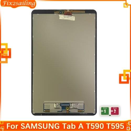 For Samsung Galaxy Tab A2 10.5'' T595 T590 SM-T595 SM-T590 LCD Display Panel Screen Monitor Touch Screen Assembly 100% Tested