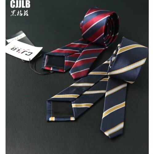 1200 Needles Fashion Necktie Gravata New Classic Mens Ties Slim Neck Ties For Men Wedding Business 6cm Striped Polyester Ties