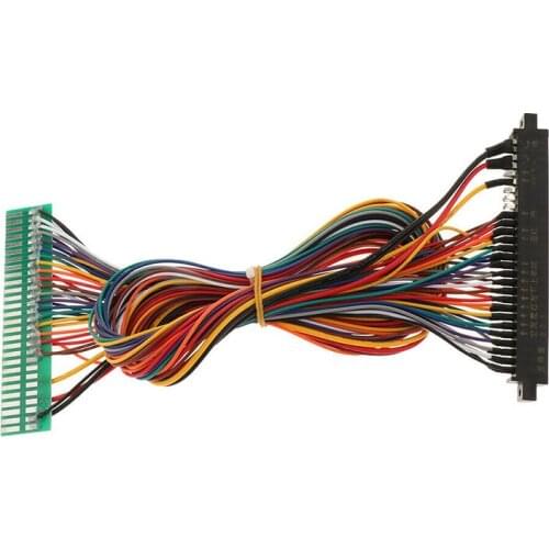 Hot YO-60Cm 28P Jamma Extension Wire Harness Dedicated Extension Cable For Arcade Machines Game Machine Aaccessories