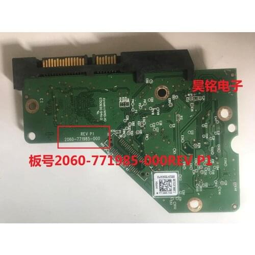 HDD PCB logic board circuit board 2060-771985-000 001 003 REV P1 for WD 3.5 SATA hard drive repair data recovery