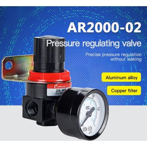 AR2000 BR2000 BR3000 BR 4000 Air pressure regulating valve air pressure reducing valve air compressor pressure regulating valve