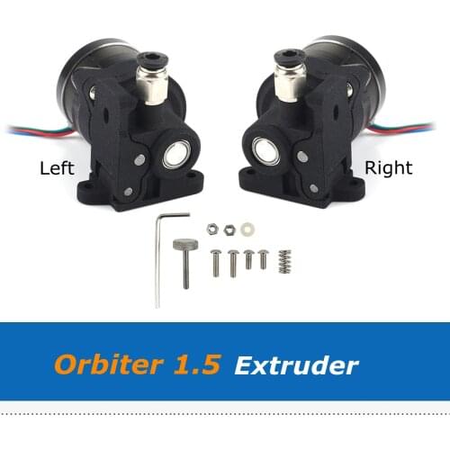 Left/Right Orbiter V1.5 Direct Dual Drive Extruder Kit With Motor SLS PA12 Printed Parts For Ender3 CR10 Voron 3D Printers