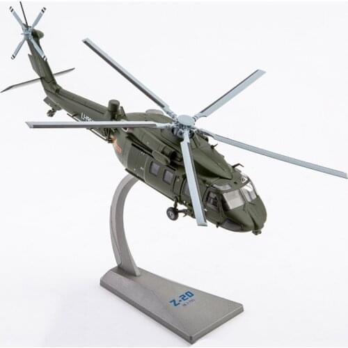 1:72 Scale Alloy Chinas 20 armed helicopter Airplane Toy Model Diecast Plane Model Toy Home Decor Collectables