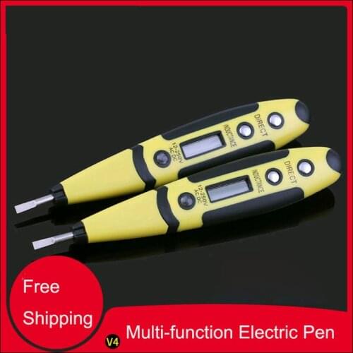 Multi-function Electric Pen Digital Display Induction Electrical Tester Pen Test Pencil Induction Electric Pen