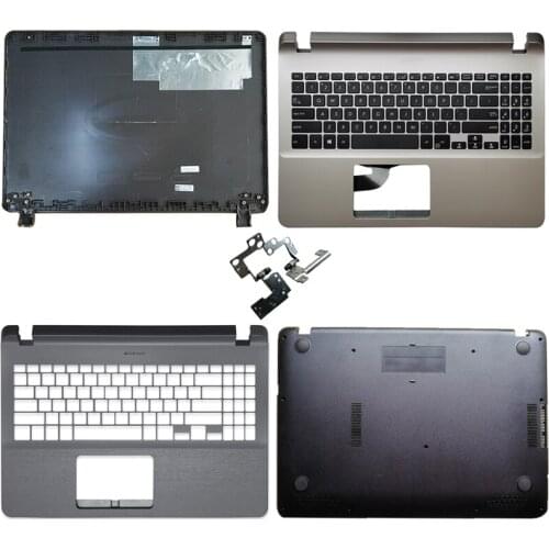 New for asus Y5000U Y5000UB X507 portable lcd back cover/hinges/palmrest top case