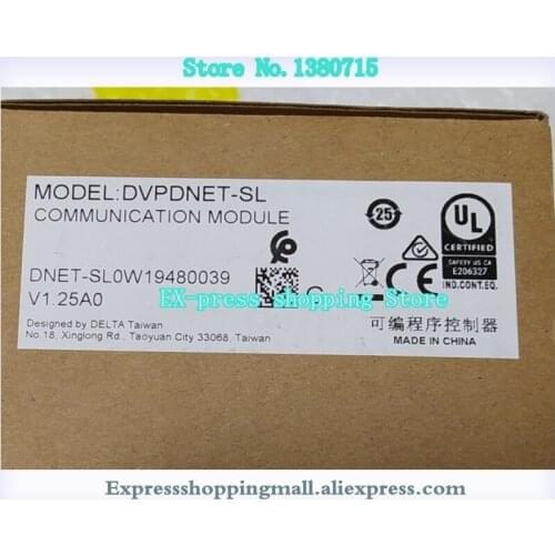 New Original DVPDNET-SL PLC 500kbps DeviceNet Master Communication Module