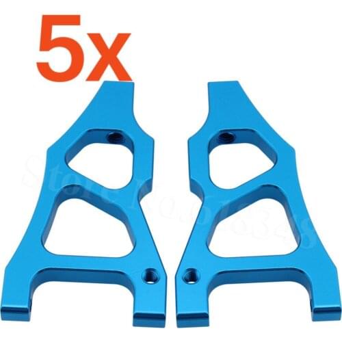Wholesale 5Pairs/Lot HSP 166019(06040) Upgrades Parts AI Front Lower Arm For 1/10 R/C Model Car Off Road Buggy 94166 Backwash