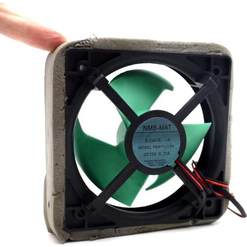Original 2-wire FBA11J12H-A 12V 0.21A BL24A79-A refrigerator fan