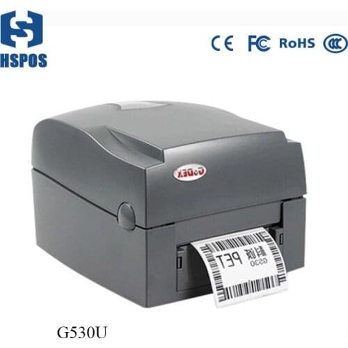 530U Thermal Label Printer Desktop Ribbon Printer Machine Shipping Label Maker Printer