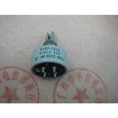 [VK] BI 6187-181A R1KL2 1K R1K shaft 20mm tapped conductive plastic potentiometer 4 pin switch