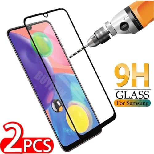 2pcs HD Tempered Glass for Samsung Galaxy A71 A51 A41 Protective Safety Glass For Samsung A31 Premium Screen Protector Glass