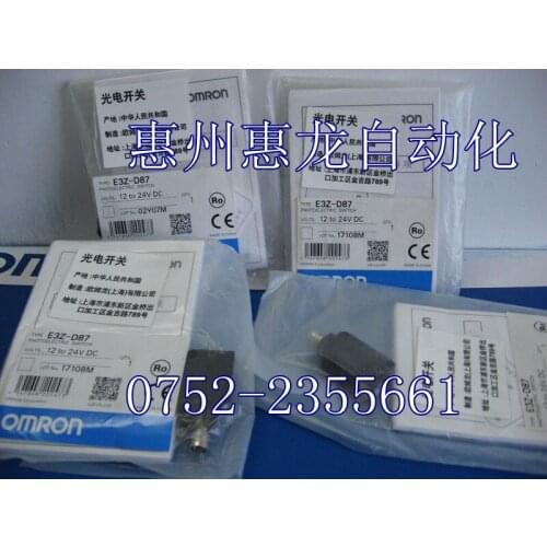 [ZOB] Supply original omron Omron photoelectric switch E3Z-D87 factory outlets