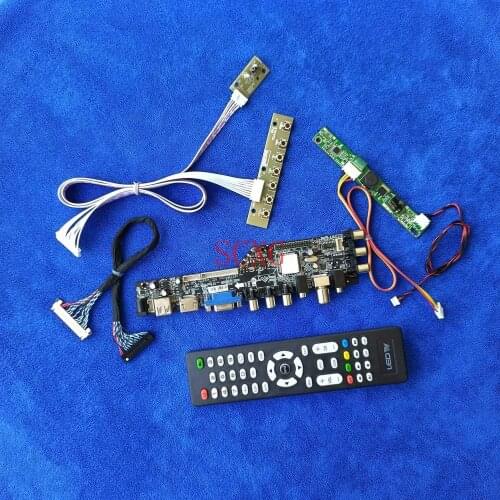 1920*1080 Monitor drive board HDMI-compatible USB VGA AV LVDS 30 Pin Digital Signal LED For LTM215HT04/LTM215HT05/LTM215HT06 KIT